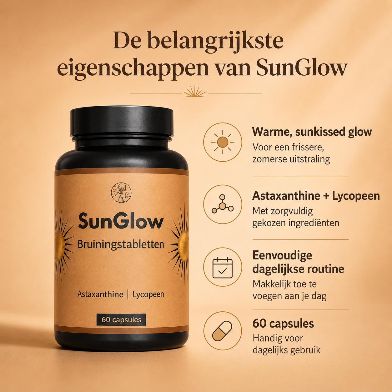 SunGlow | Bruiningstabletten
