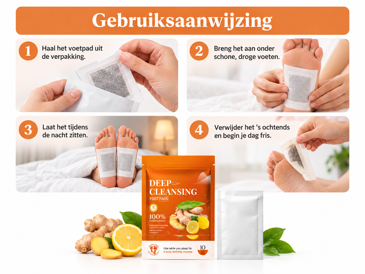 Revita Pure | Deep Cleansing Foot Pads