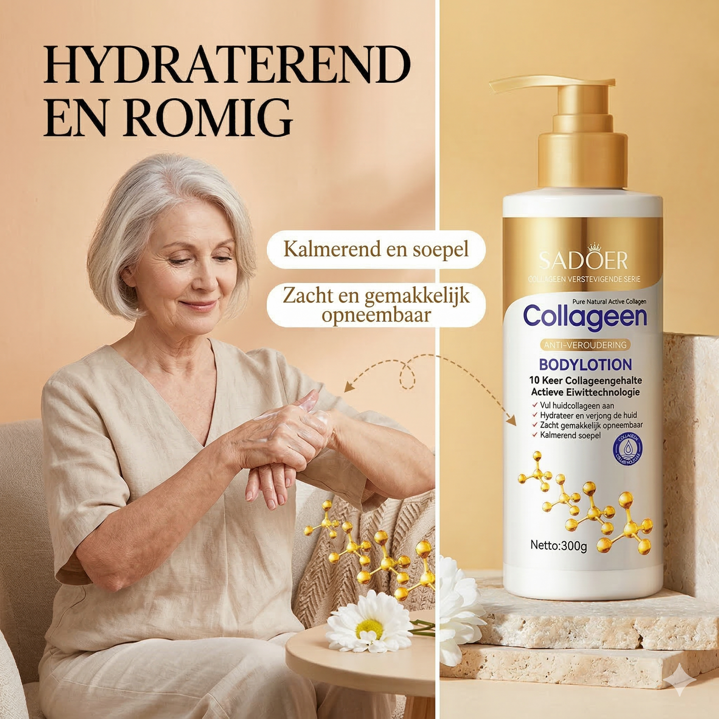 Sadoer Bodylotion | Huidverjongende lichaamsolie